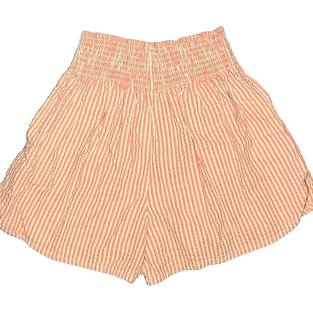 Marine Layer Cali Seersucker Striped High Waist Shorts Medium - Picture 5 of 9